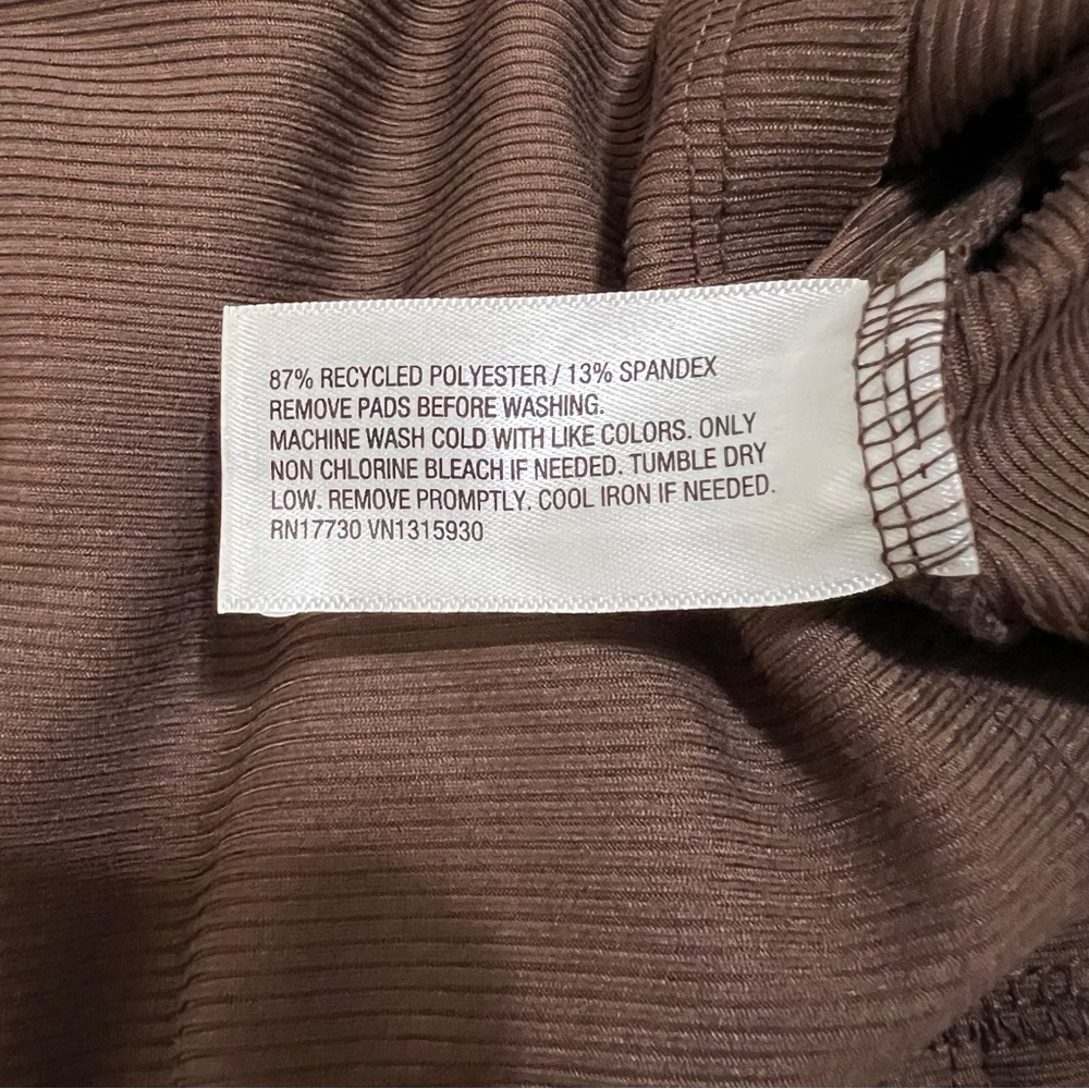 NWOT wild fable Maxi Sheath Dress- Dark Brown Size L - Picture 4 of 7